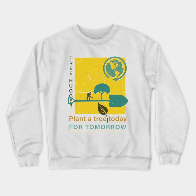 Earth Day Crewneck Sweatshirt by SWON Design